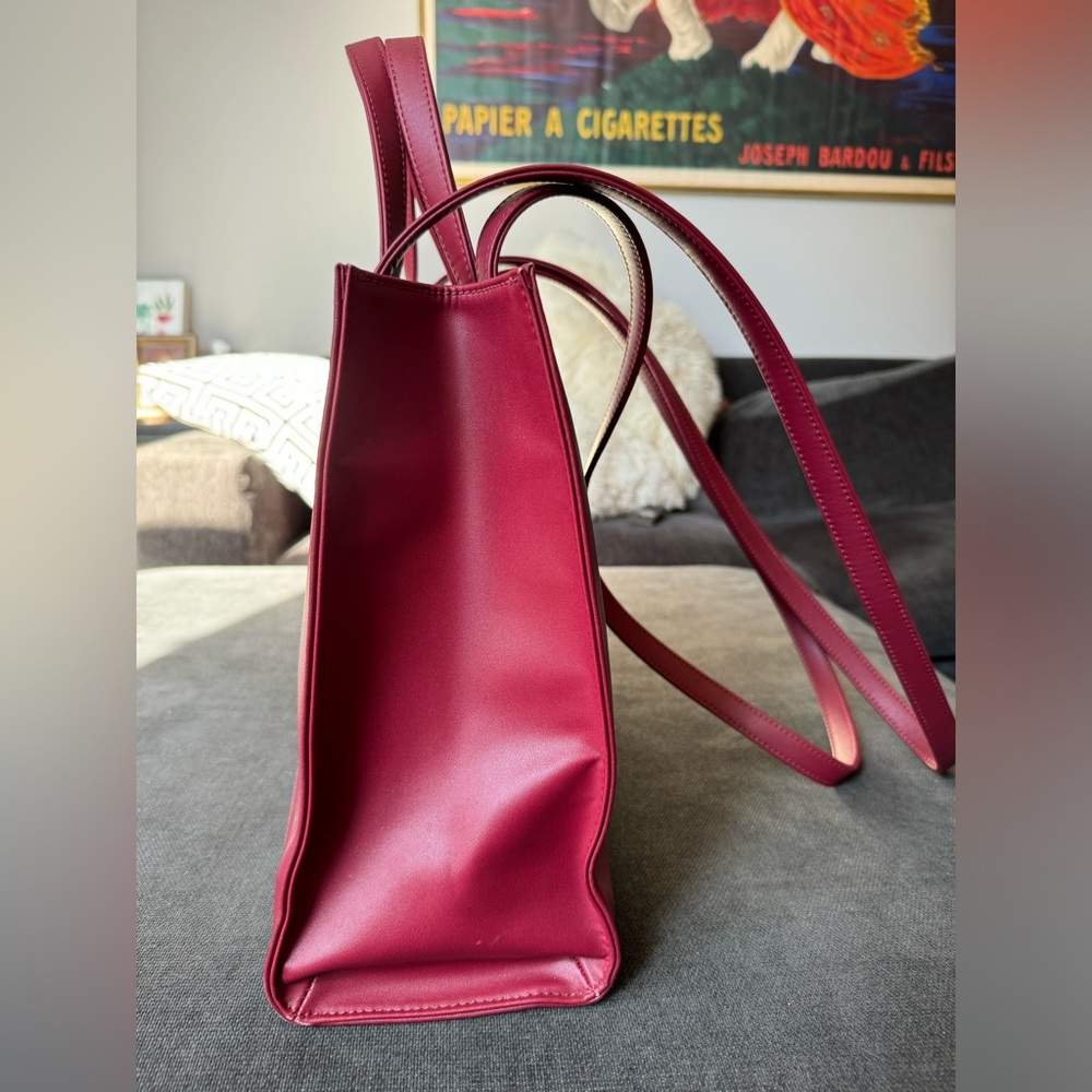 Telfar Oxblood Medium Shopping Bag, Sold Out Color - Picture 4 of 7